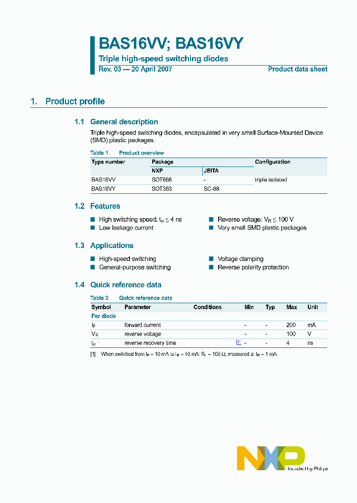 BAS16VY_1217146.PDF Datasheet