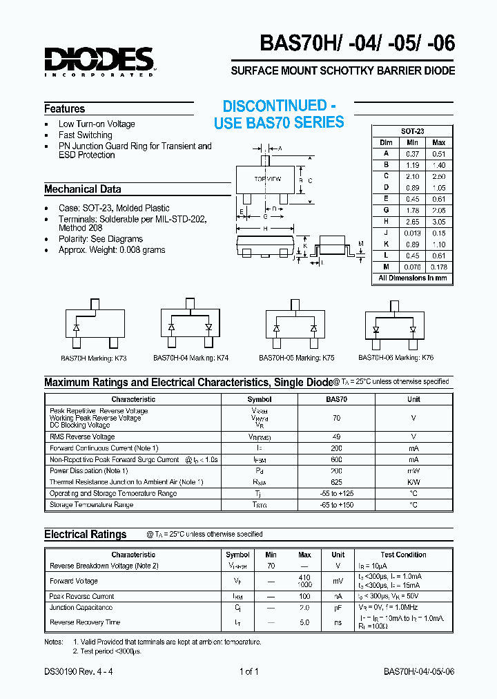 BAS70H-06_1217269.PDF Datasheet