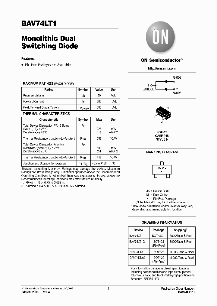 BAV74LT1_1107298.PDF Datasheet
