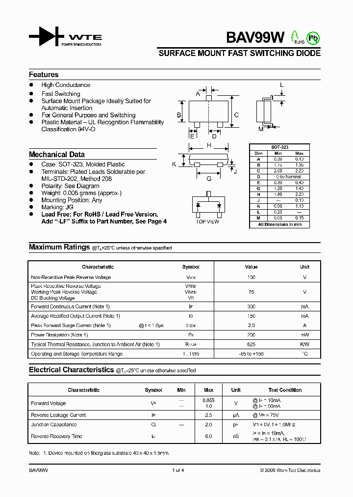 BAV99W06_1217576.PDF Datasheet