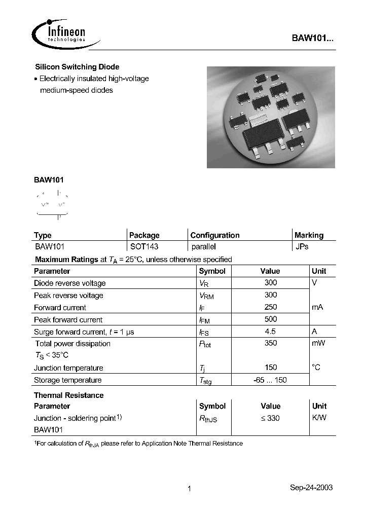 BAW101_1102373.PDF Datasheet