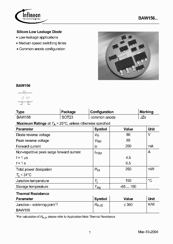 BAW156_1217589.PDF Datasheet