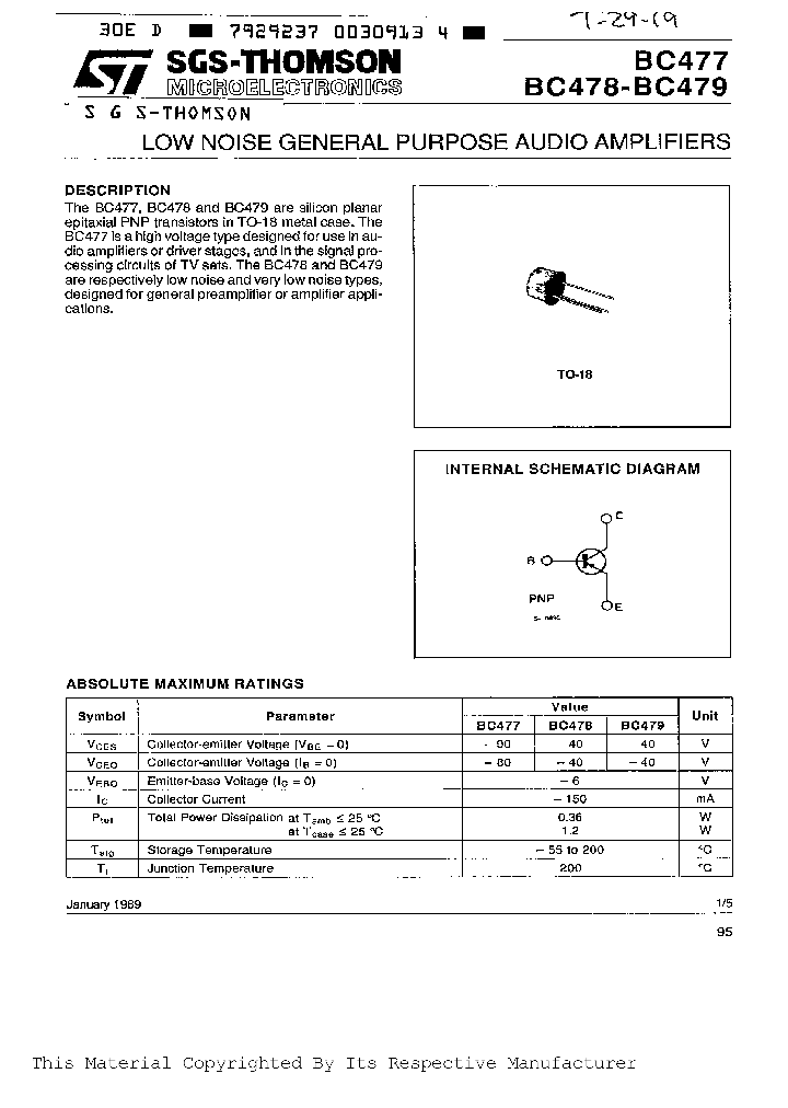 BC479_1217882.PDF Datasheet