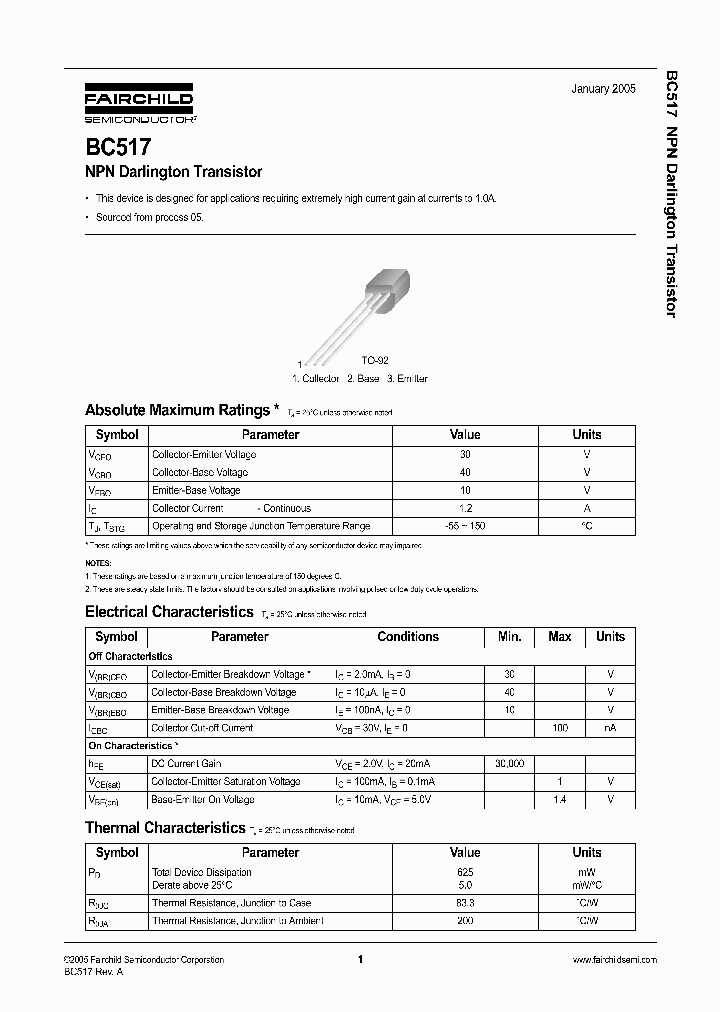 BC517_1092198.PDF Datasheet
