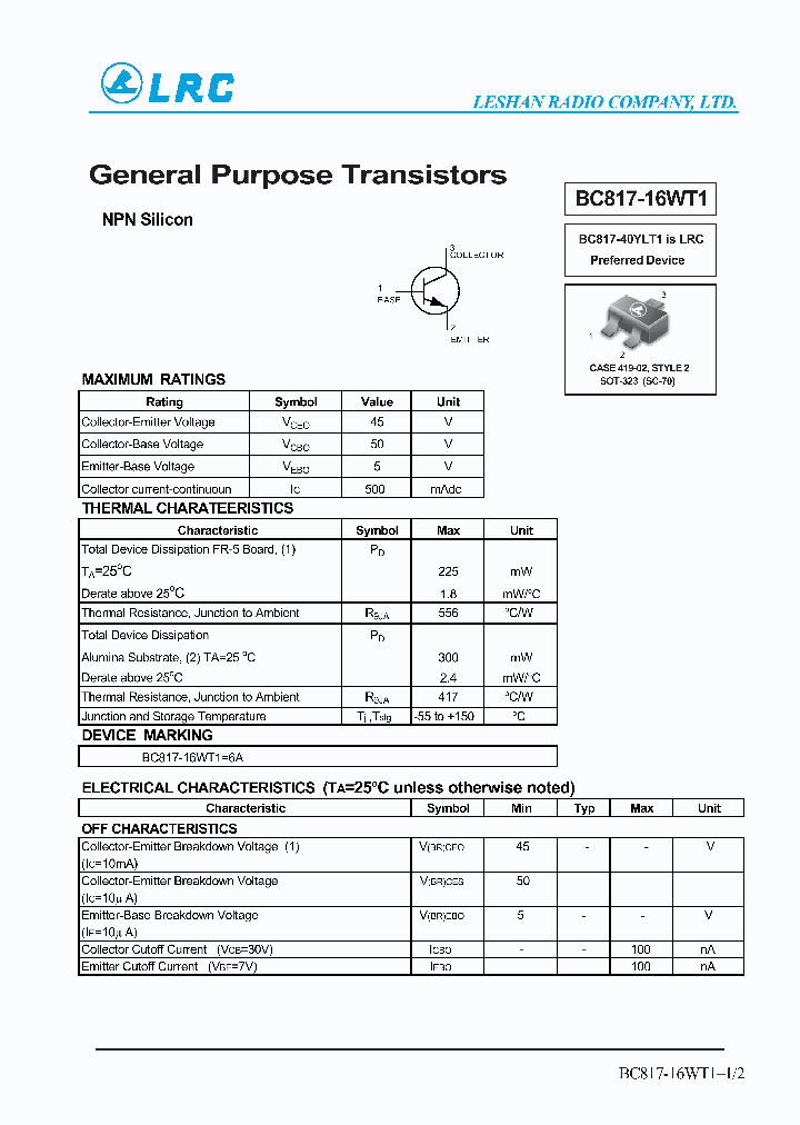 BC817-16WT1_1217973.PDF Datasheet