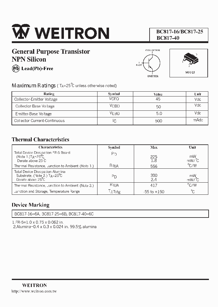 BC817-16_1127867.PDF Datasheet