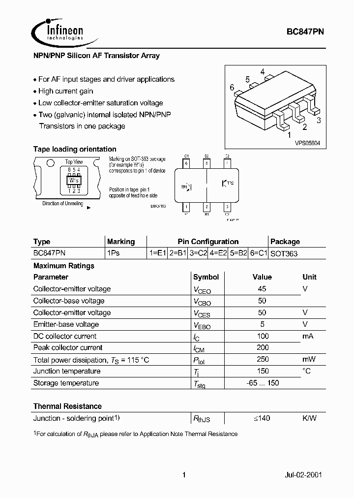 BC847PN_1151387.PDF Datasheet