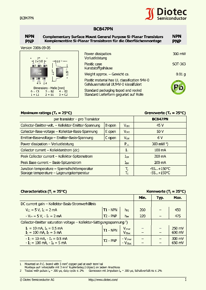 BC847PN_1151388.PDF Datasheet