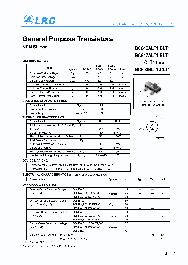 BC848CLT1_1162106.PDF Datasheet