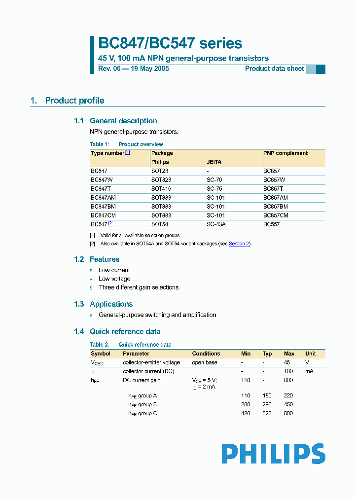 BC857W_1218095.PDF Datasheet