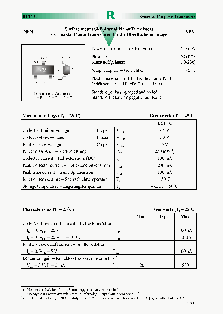 BCF81_1218146.PDF Datasheet