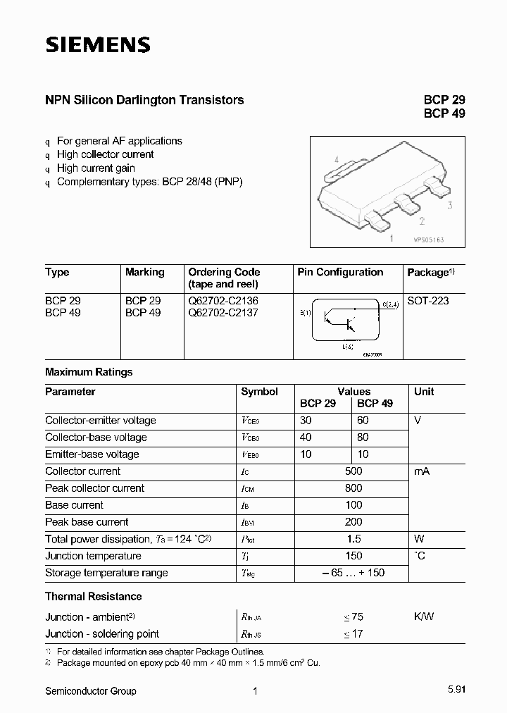 BCP49_1164659.PDF Datasheet