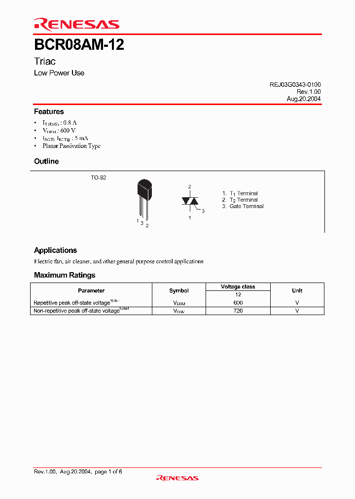 BCR08AM-12_1111732.PDF Datasheet