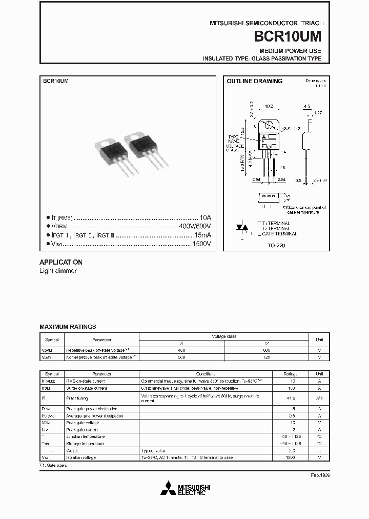 BCR10UM_1218305.PDF Datasheet