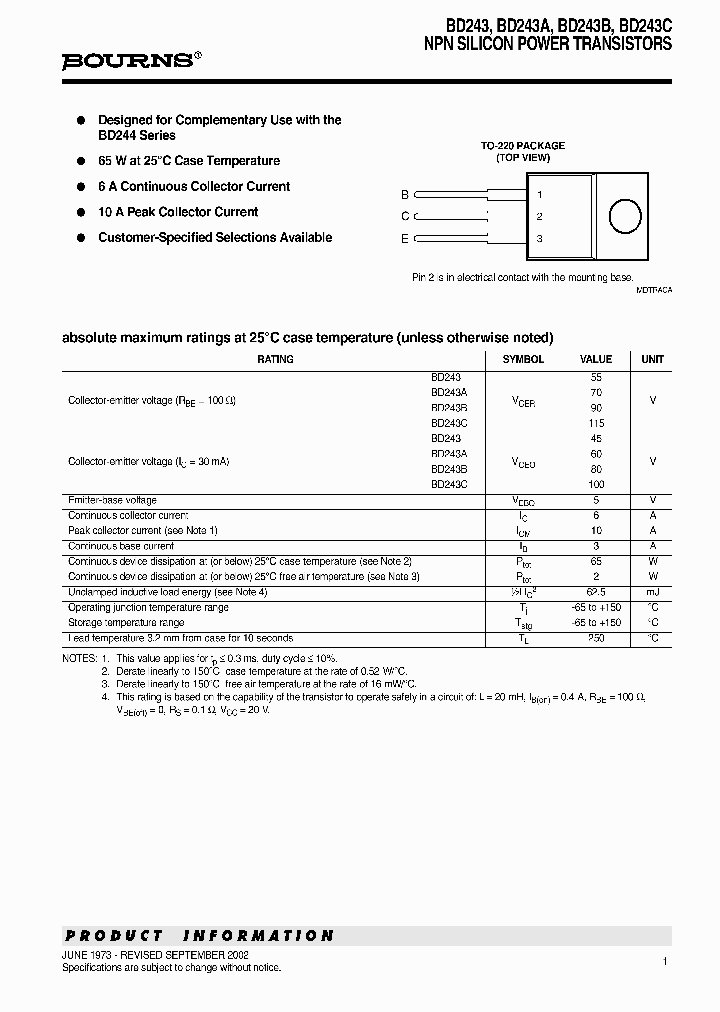 BD243_1147081.PDF Datasheet