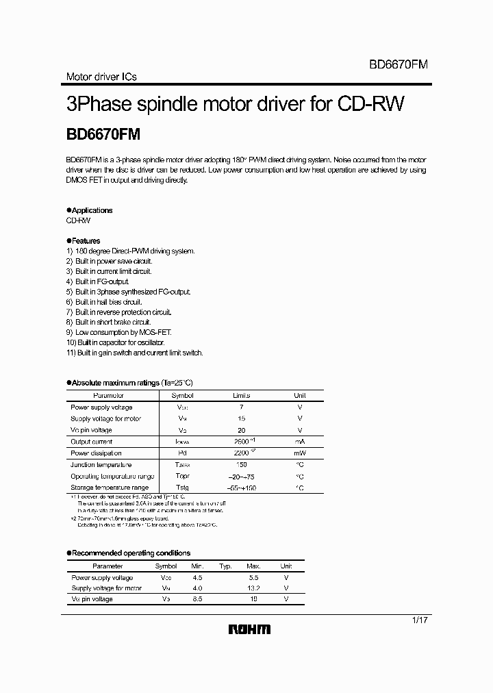 BD6670FM_1218797.PDF Datasheet