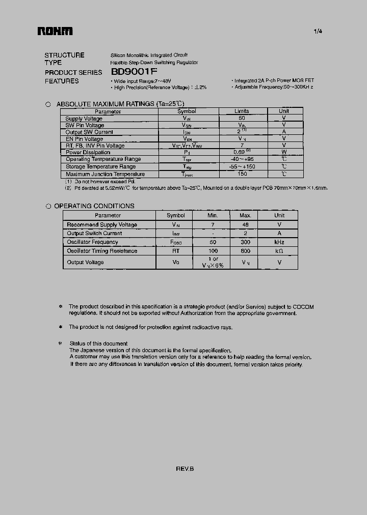 BD9001F_1159004.PDF Datasheet