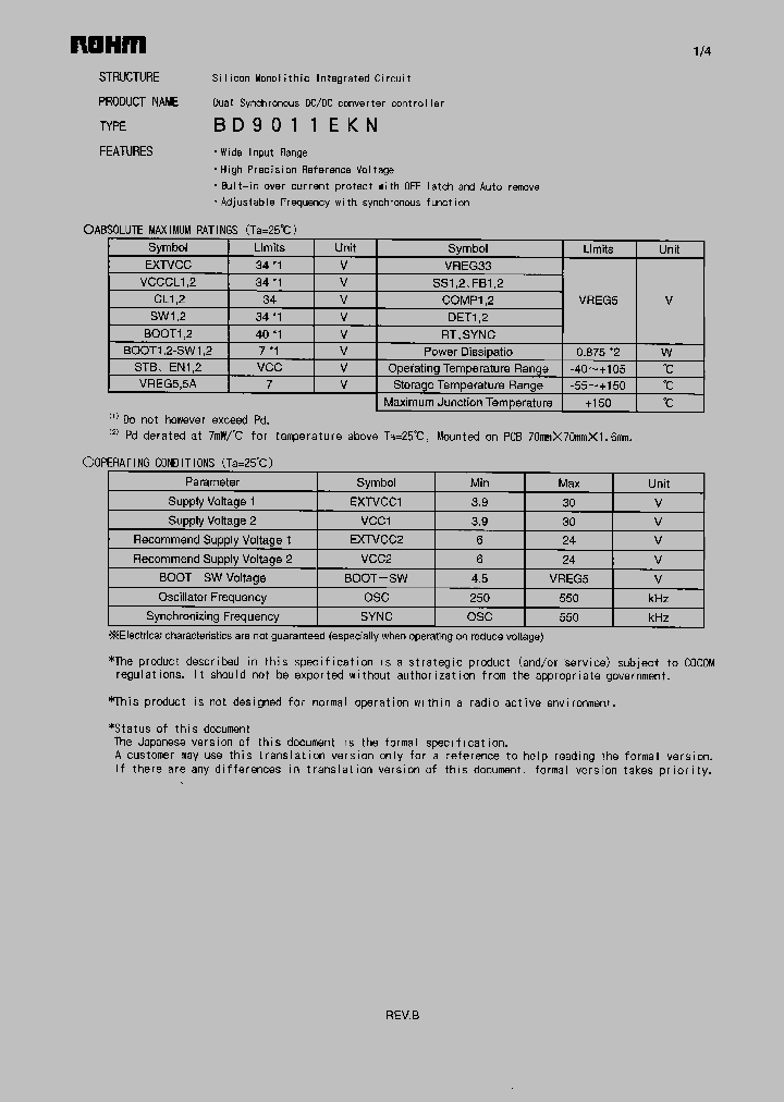 BD9011EKN_1159007.PDF Datasheet