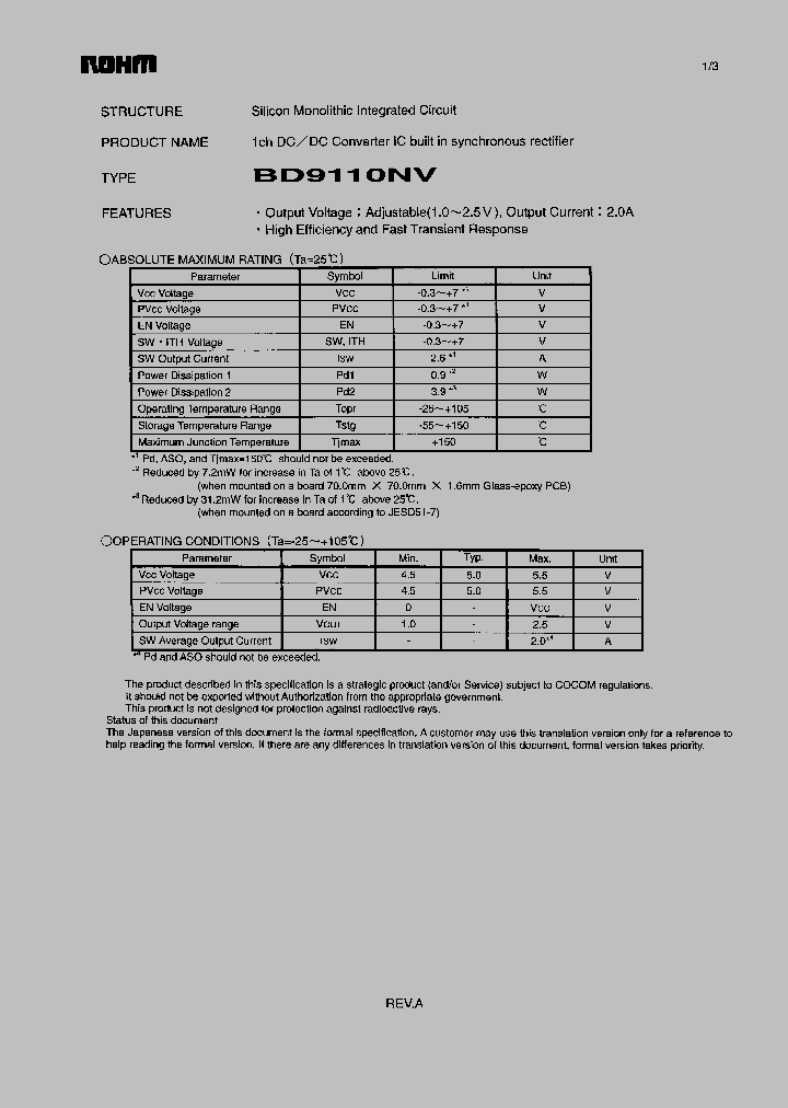 BD9110NV_1218866.PDF Datasheet