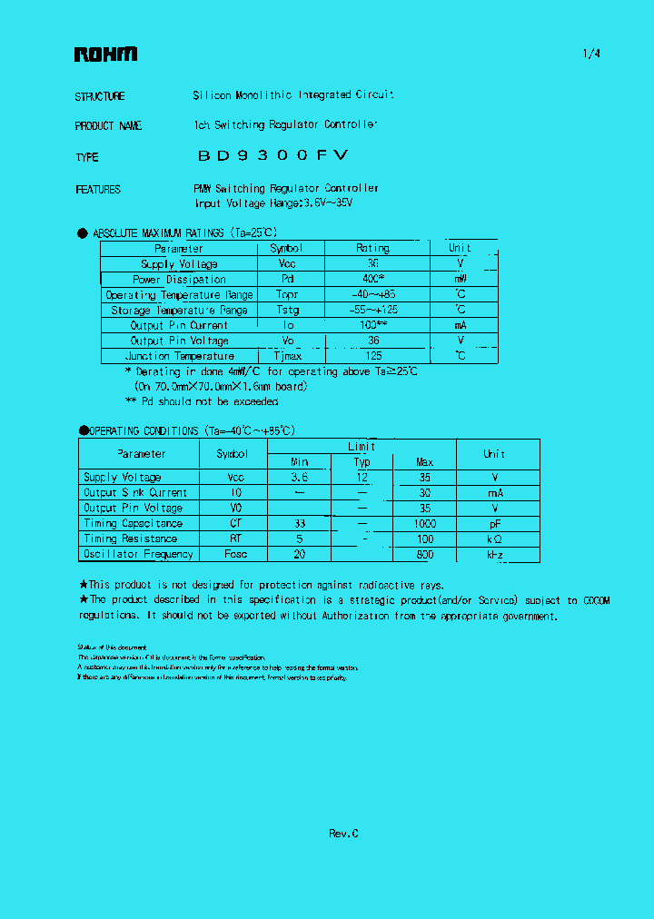 BD9300FV_1218873.PDF Datasheet