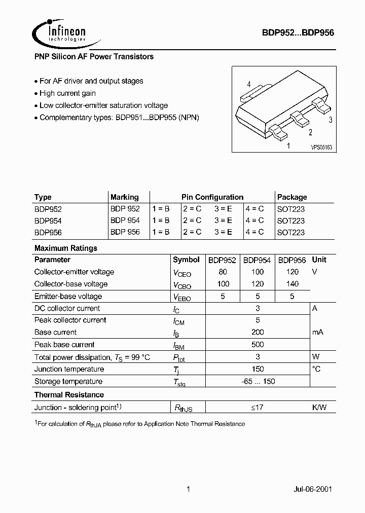 BDP952_1017714.PDF Datasheet
