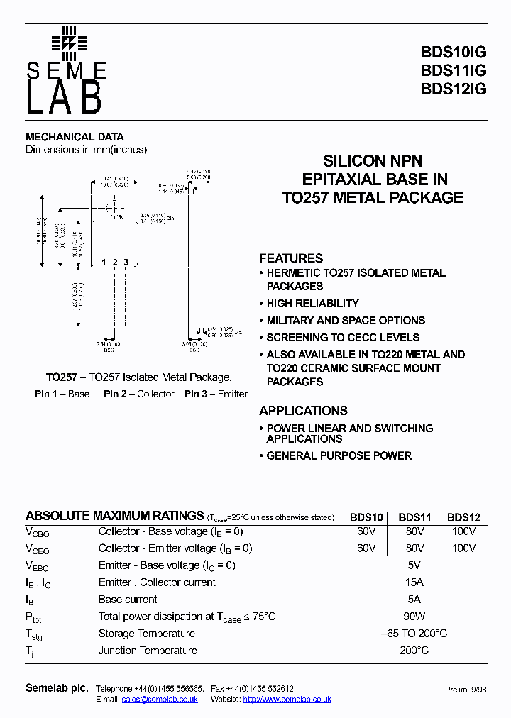 BDS12IG_1218912.PDF Datasheet