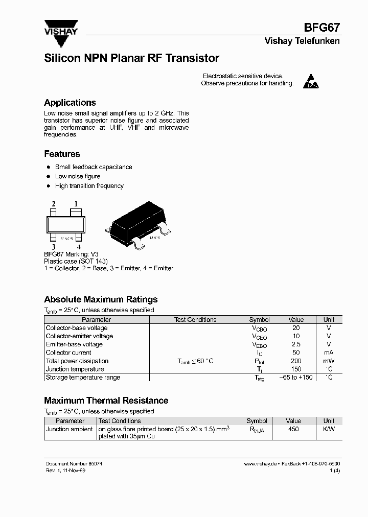 BFG67_1139769.PDF Datasheet