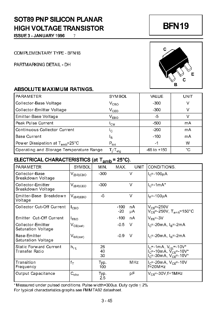 BFN19_1219183.PDF Datasheet