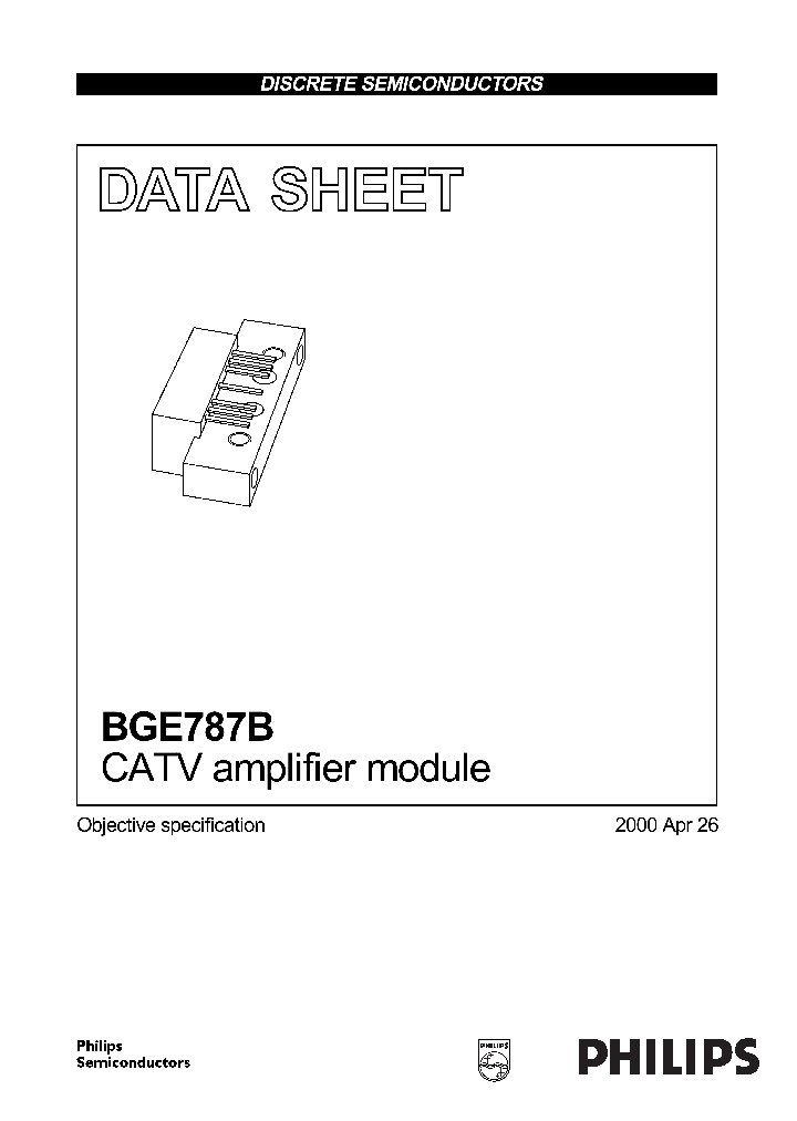 BGE787B_1219390.PDF Datasheet
