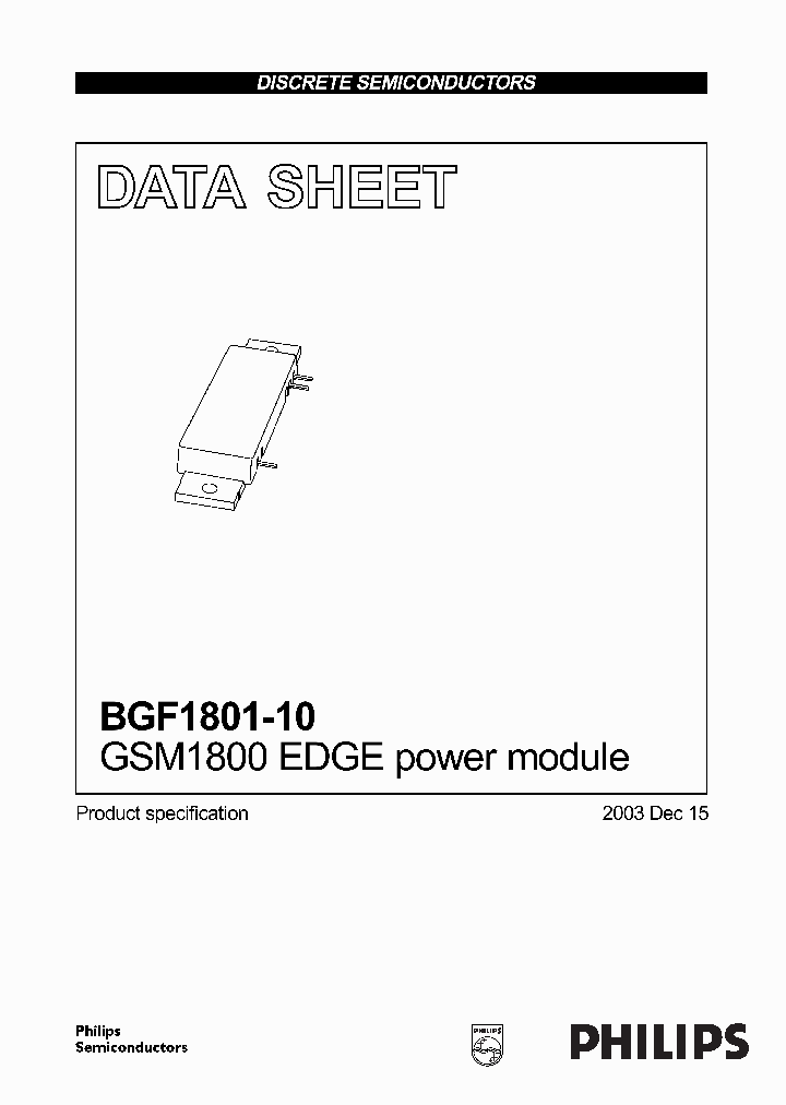 BGF1801-10_1187514.PDF Datasheet