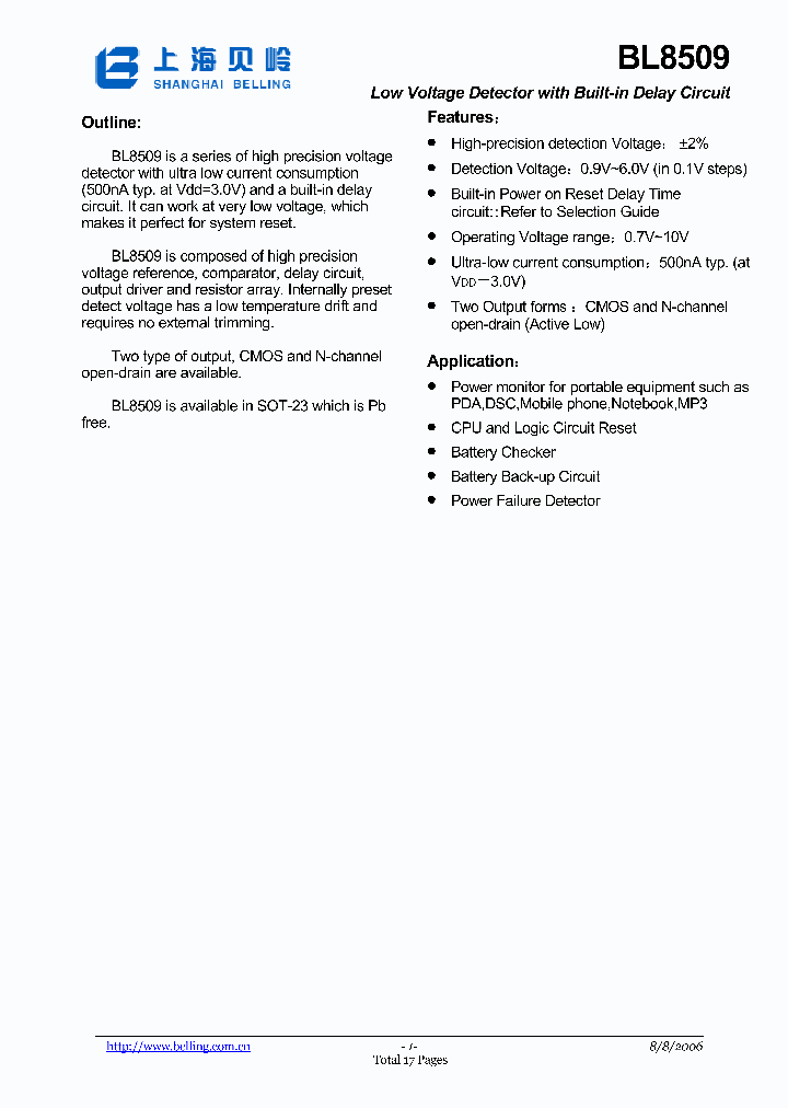 BL8509-600GNRM_1219609.PDF Datasheet