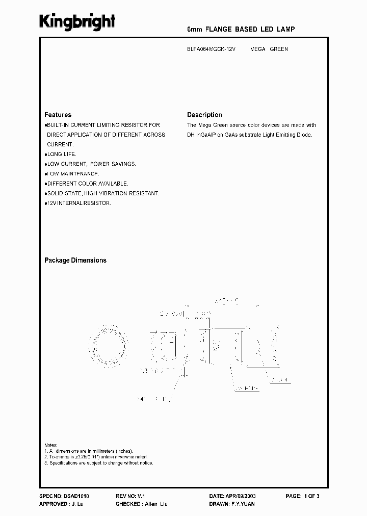 BLFA064MGCK-12V_1219742.PDF Datasheet