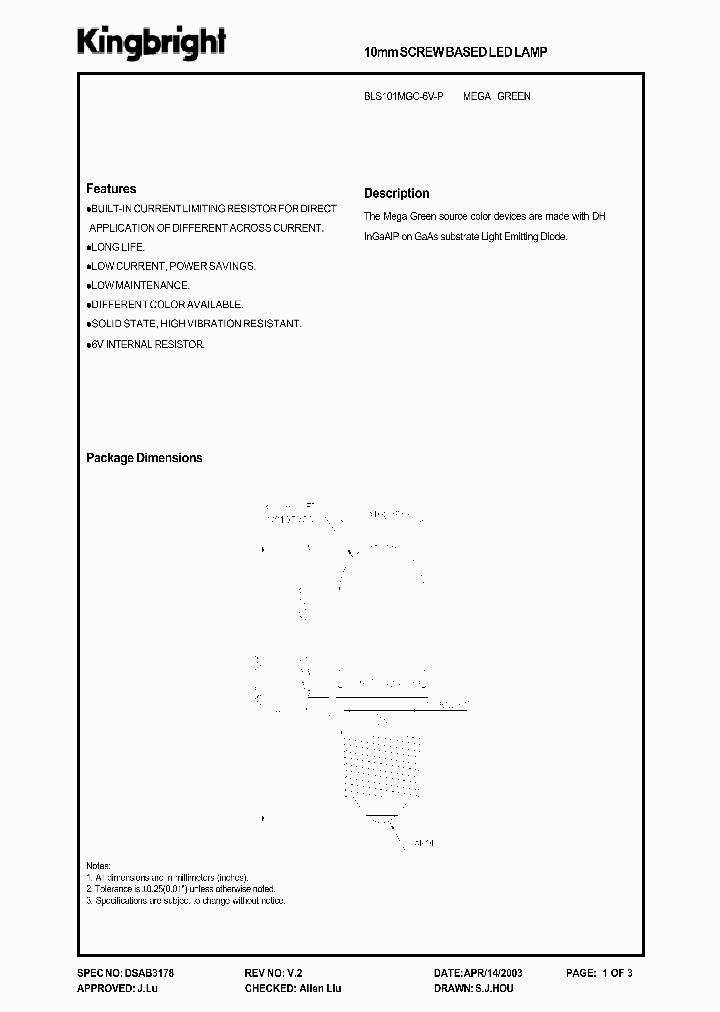 BLS101MGC-6V-P_1219811.PDF Datasheet