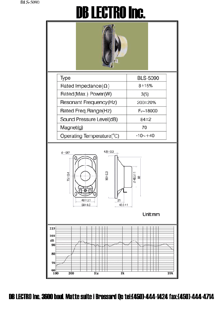 BLS-5090_1219825.PDF Datasheet