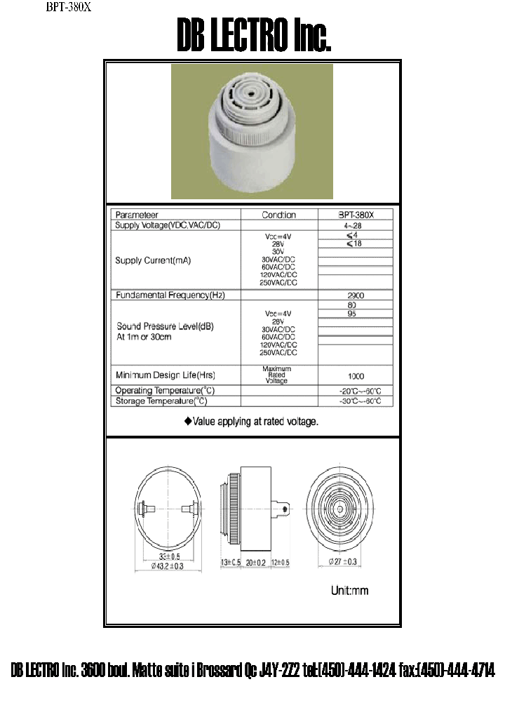 BPT-380X_1166096.PDF Datasheet