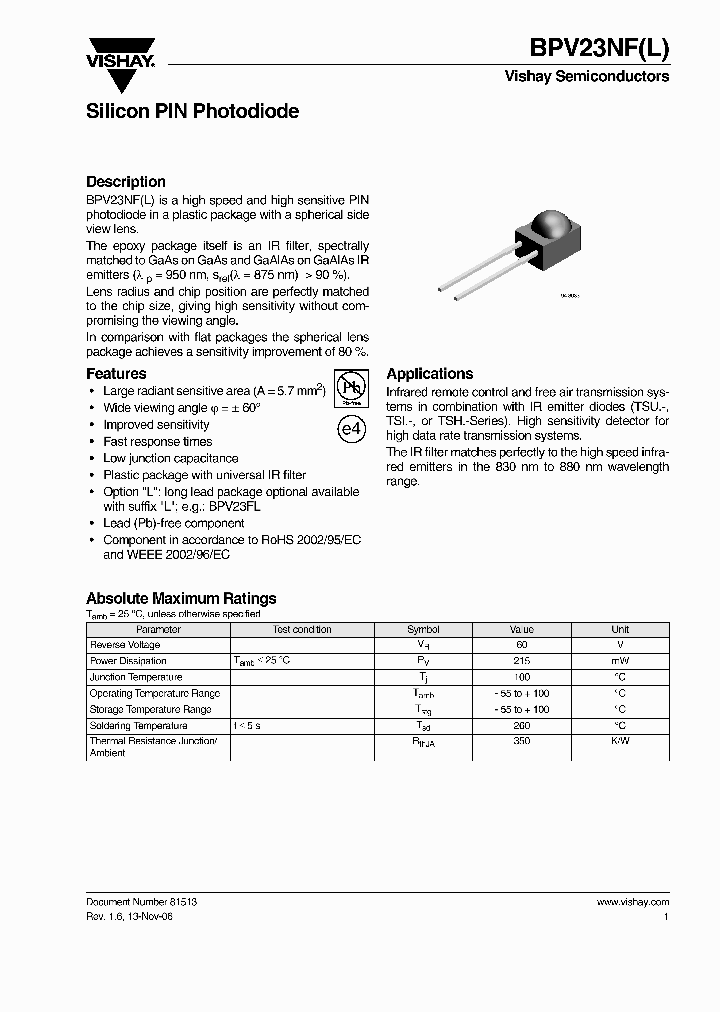 BPV23NF06_1220078.PDF Datasheet