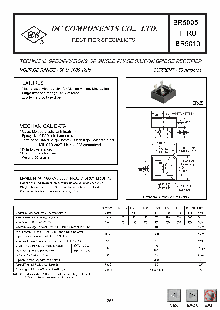 BR508_1220349.PDF Datasheet