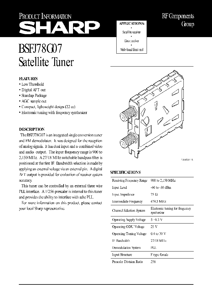 BSFJ78G07_1220624.PDF Datasheet