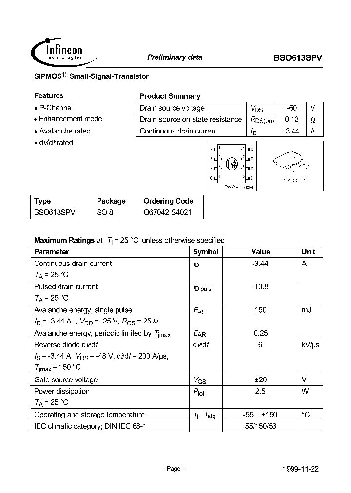 BSO613SPV_1037612.PDF Datasheet