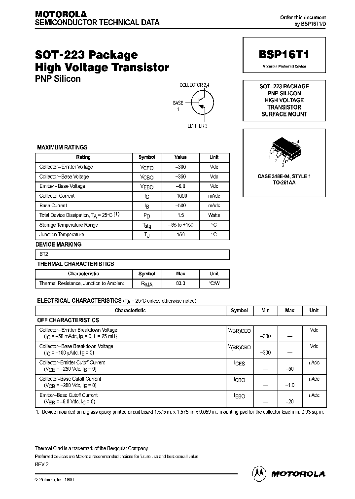 BSP16T1_1220705.PDF Datasheet