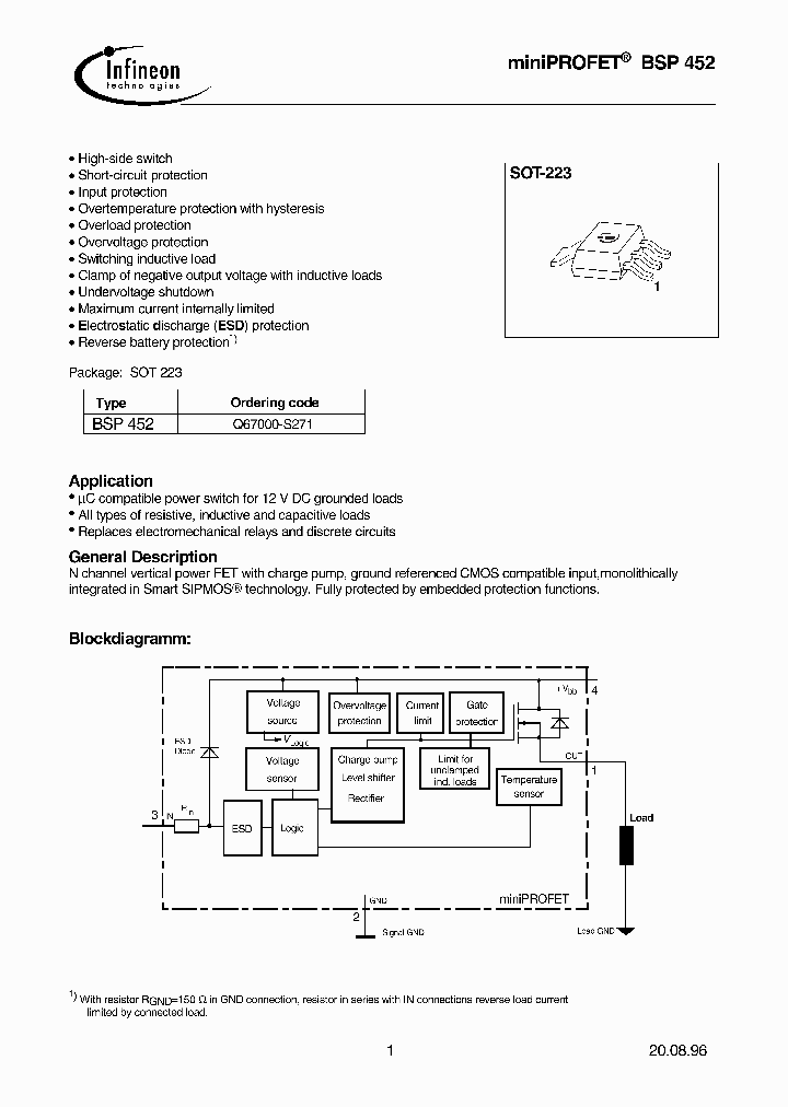 BSP452_1122873.PDF Datasheet