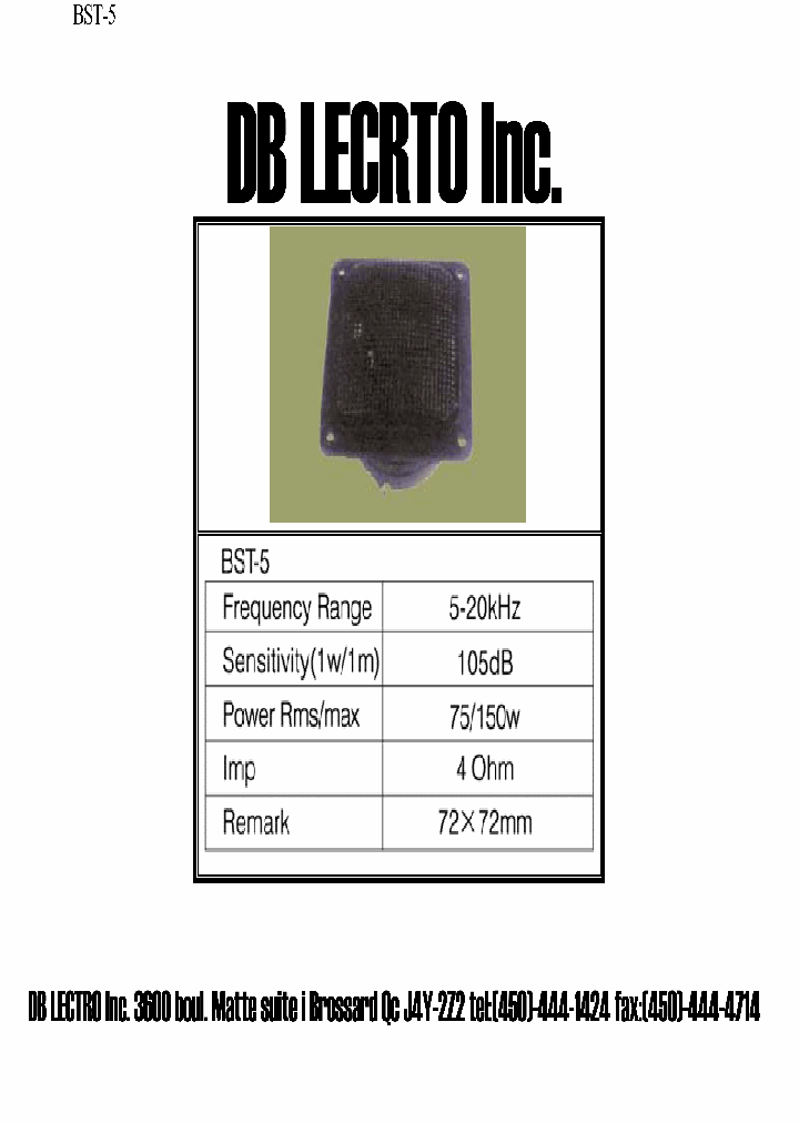 BST-5_1220876.PDF Datasheet