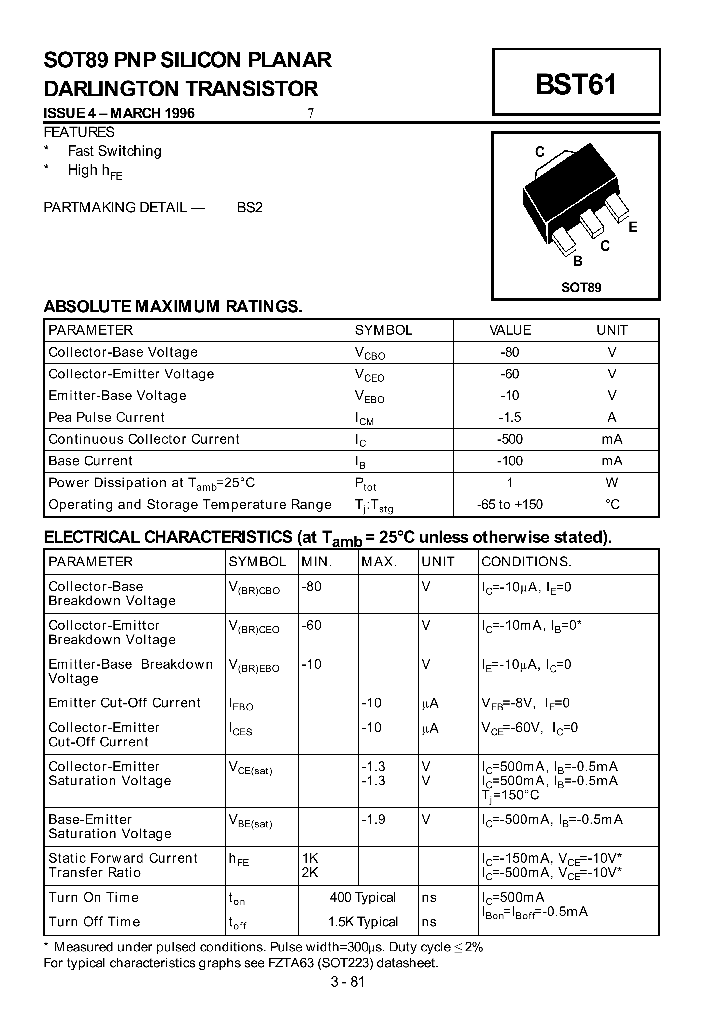 BST61_1220880.PDF Datasheet
