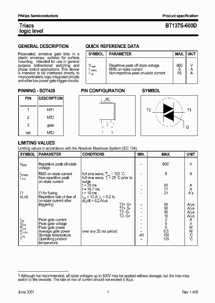 BT137S-600D_1220947.PDF Datasheet