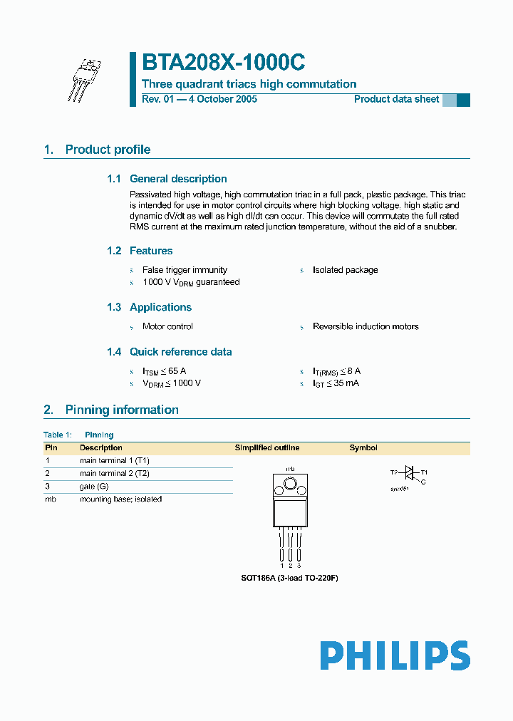 BTA208X-1000C_1221096.PDF Datasheet