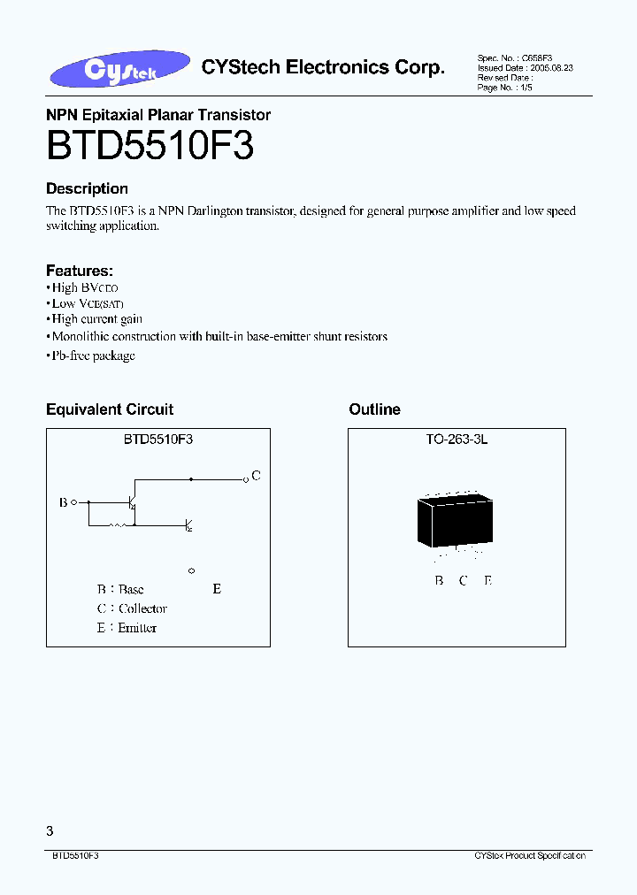 BTD5510F3_1221260.PDF Datasheet