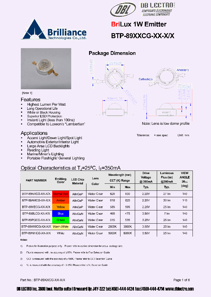 BTP-89YECG-B5-HW_1167277.PDF Datasheet