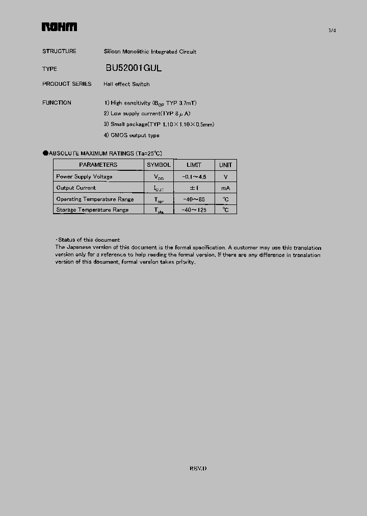 BU52001GUL_1107099.PDF Datasheet