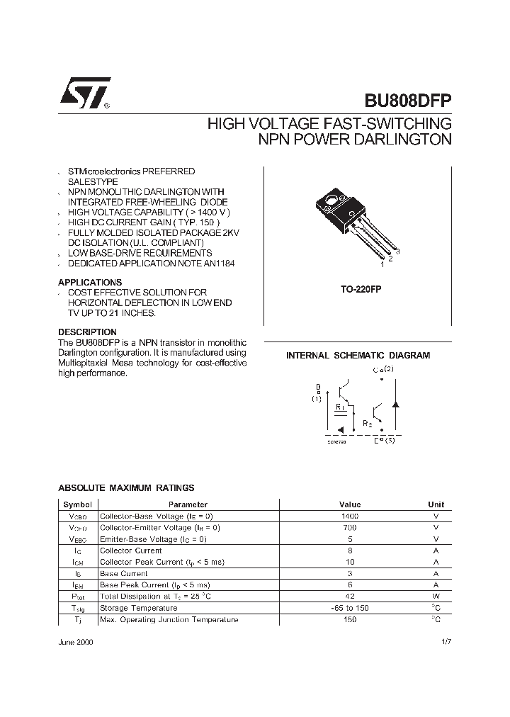 BU808DFP_1221709.PDF Datasheet