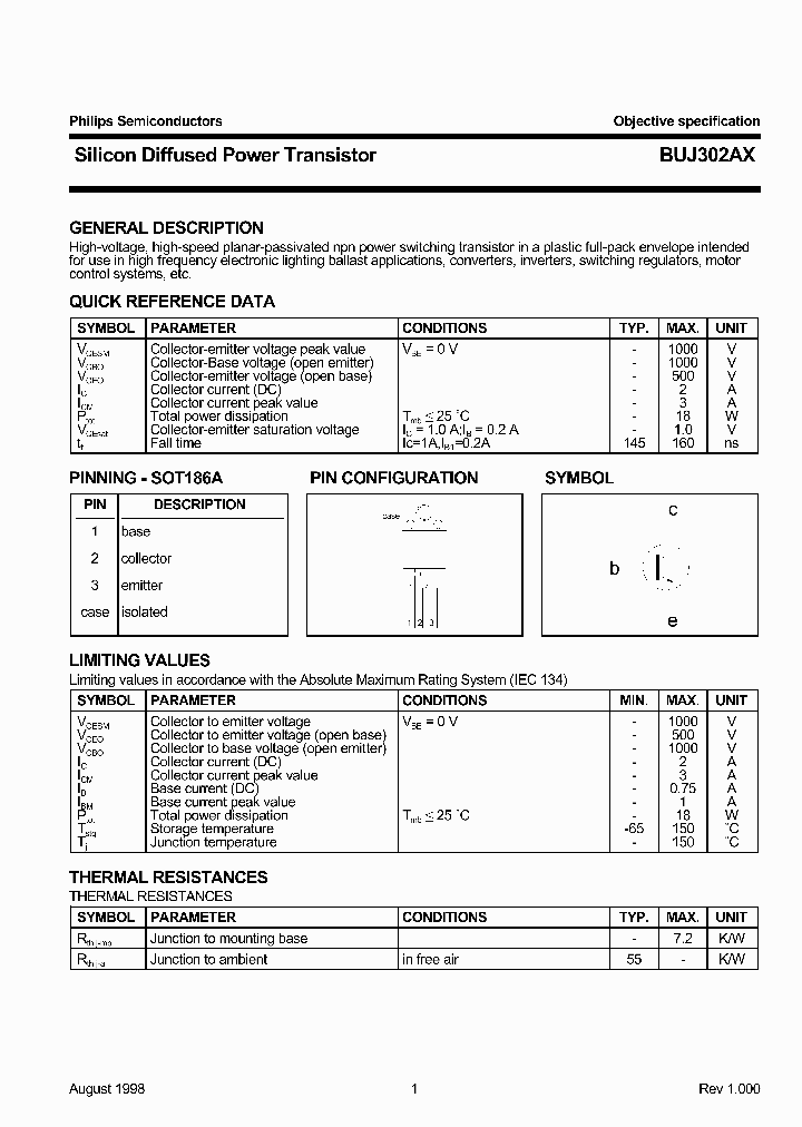 BUJ302AX_1221823.PDF Datasheet